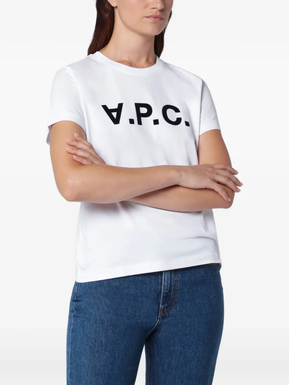 A.P.C. Rue Madame logo-print T-shirt