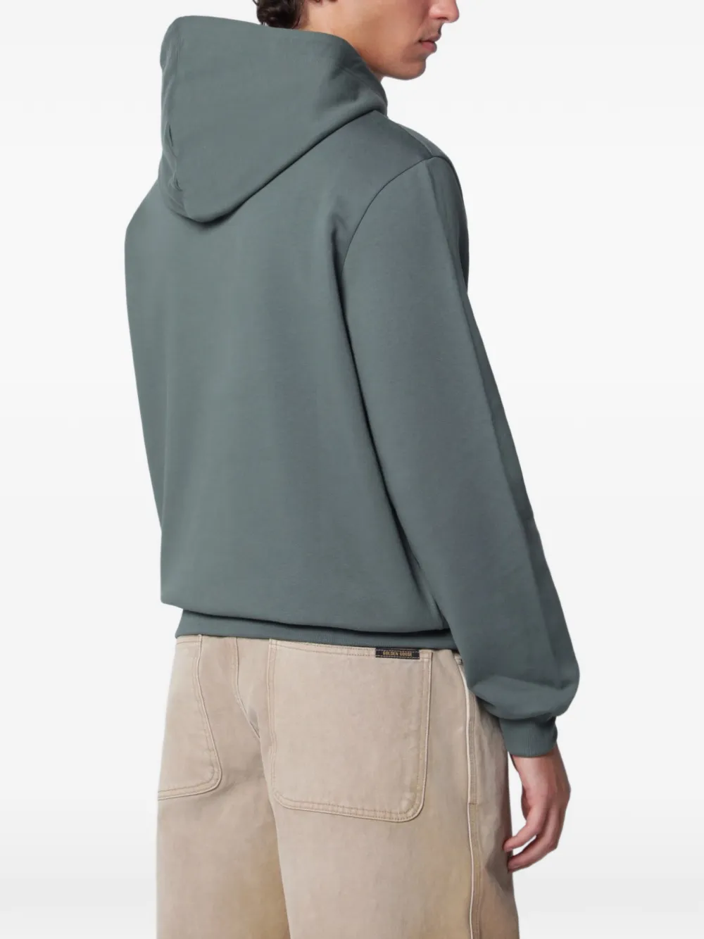 A.P.C. Rue Madame hoodie met print Groen