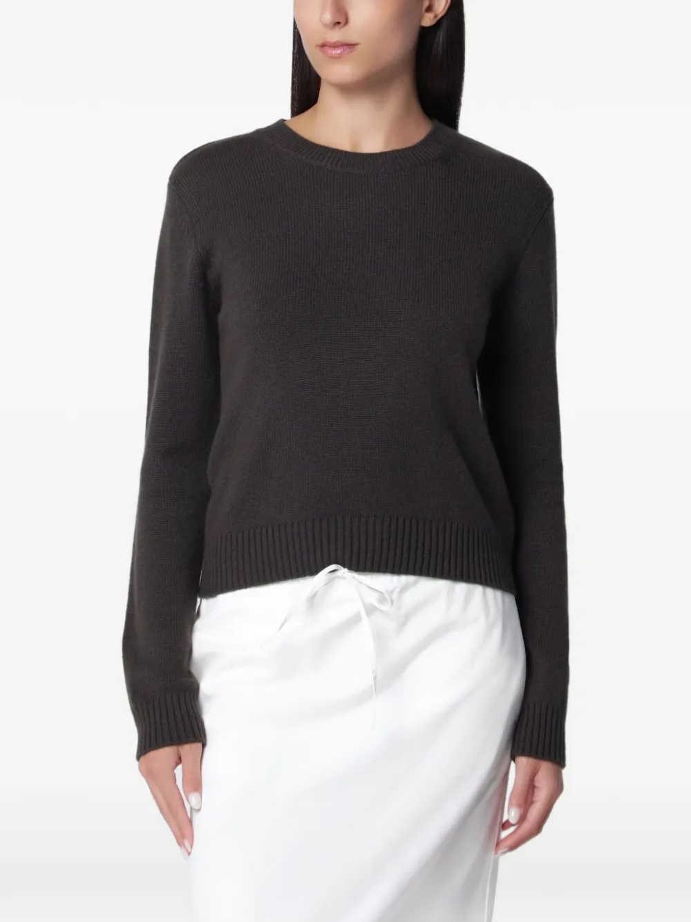 Lisa Yang Mable fine-knit sweater - Marron Lisa Yang Mable fine-knit sweater - Marron