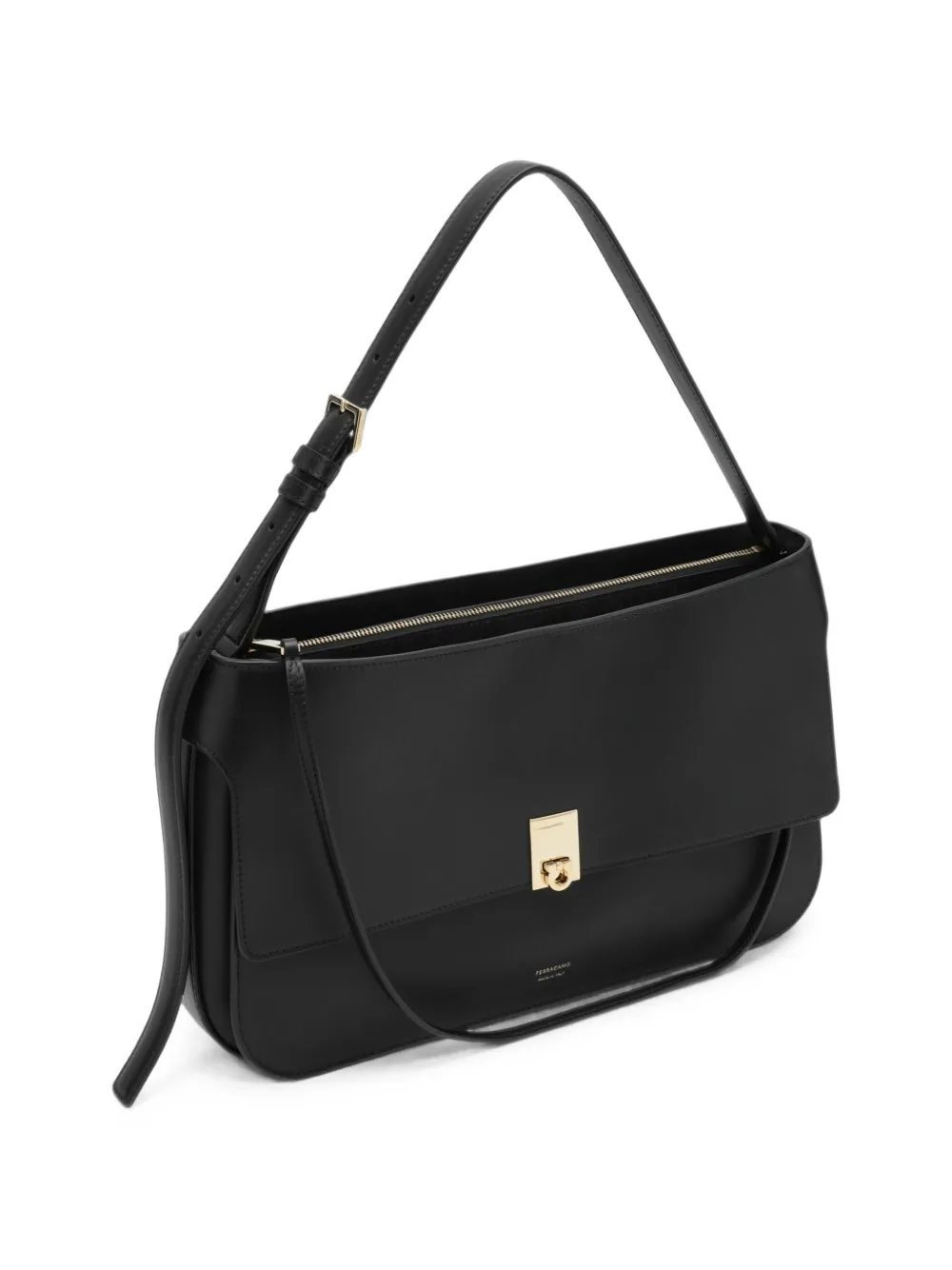 Ferragamo Kleine Cara tas Zwart