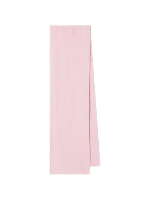 Le Bonnet ribbed-knit scarf
