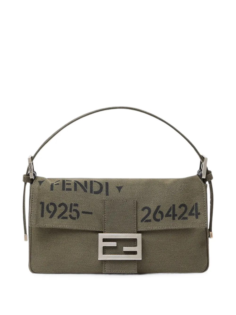 FENDI Baguette 26424 schoudertas Groen