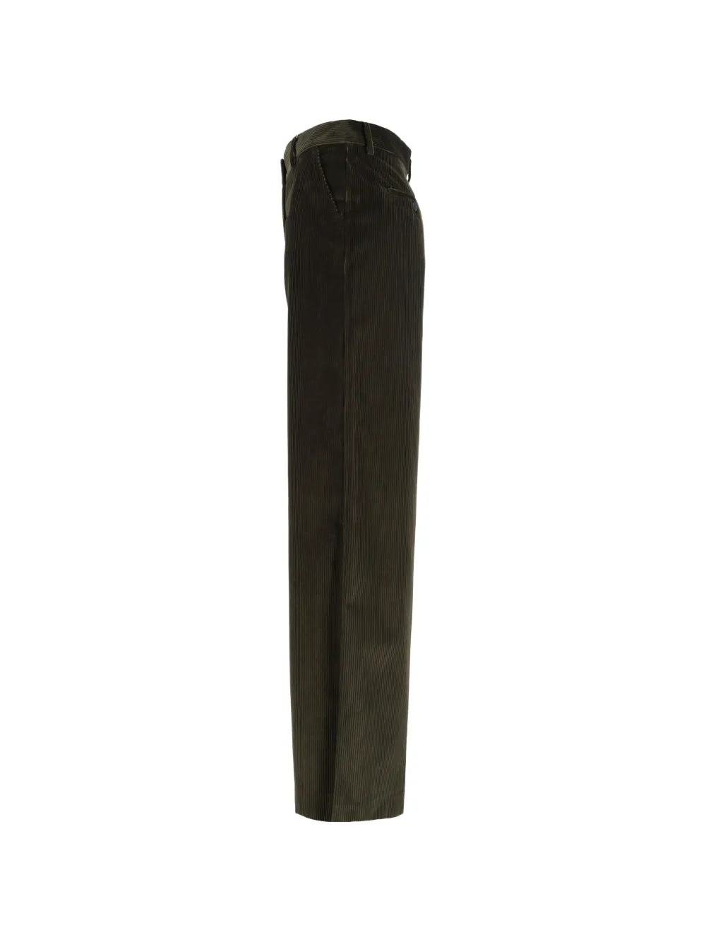 Weekend Max Mara Tania corduroy trousers Groen