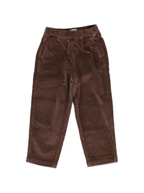 Il Gufo corduroy elasticated-waist trousers