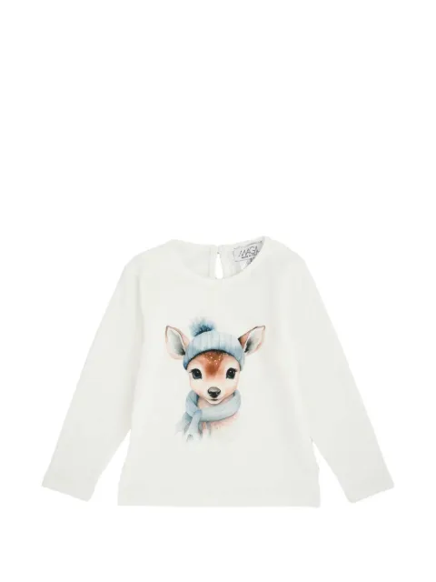 MAGIL fawn-print long-sleeve T-shirt