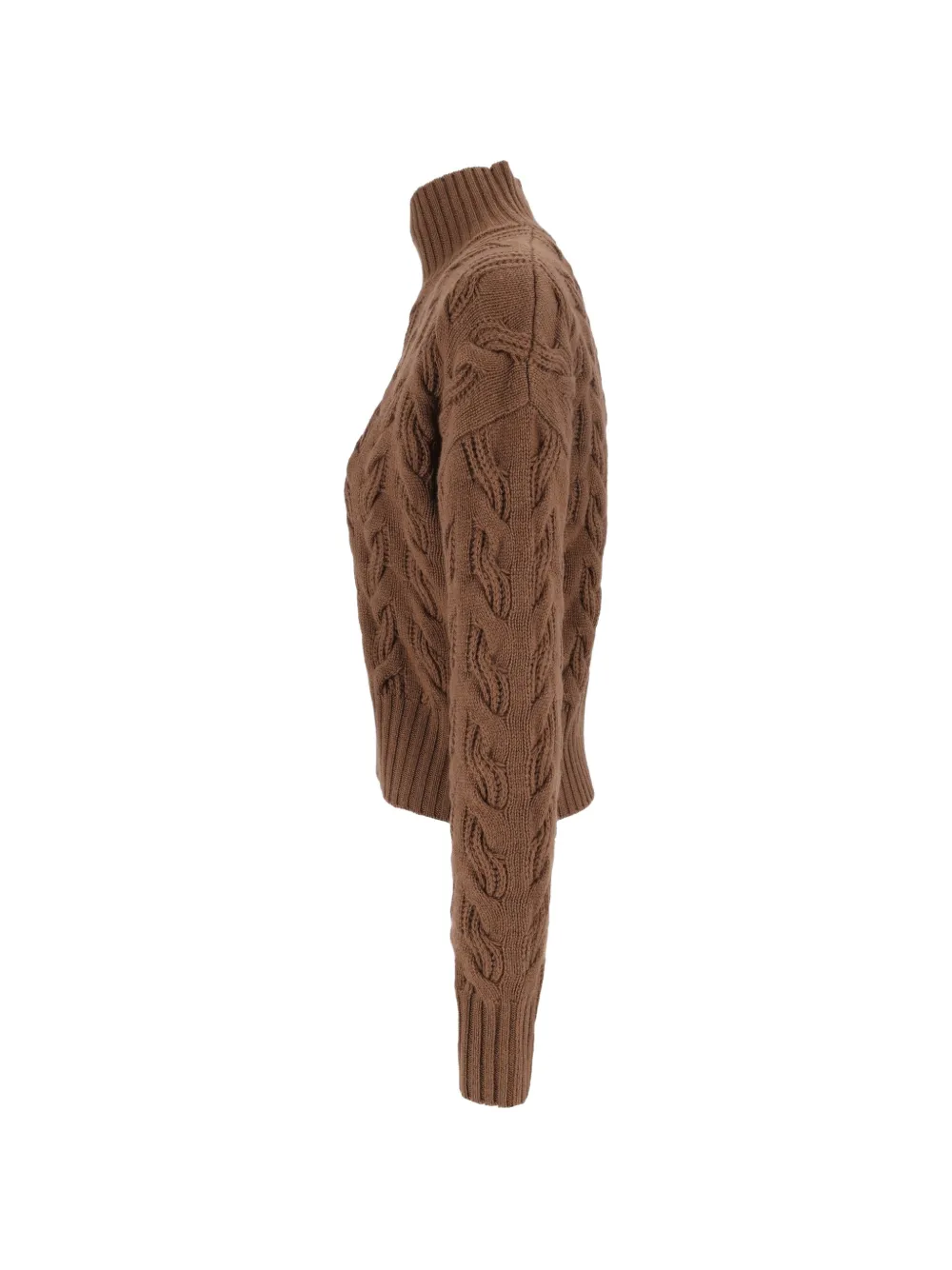 Max Mara Cosmo cable-knit sweater Bruin