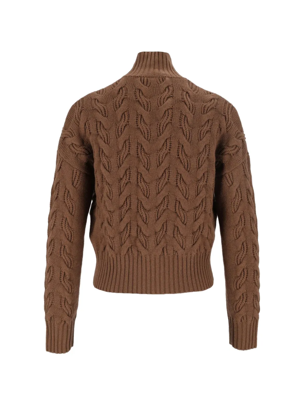 Max Mara Cosmo cable-knit sweater Bruin
