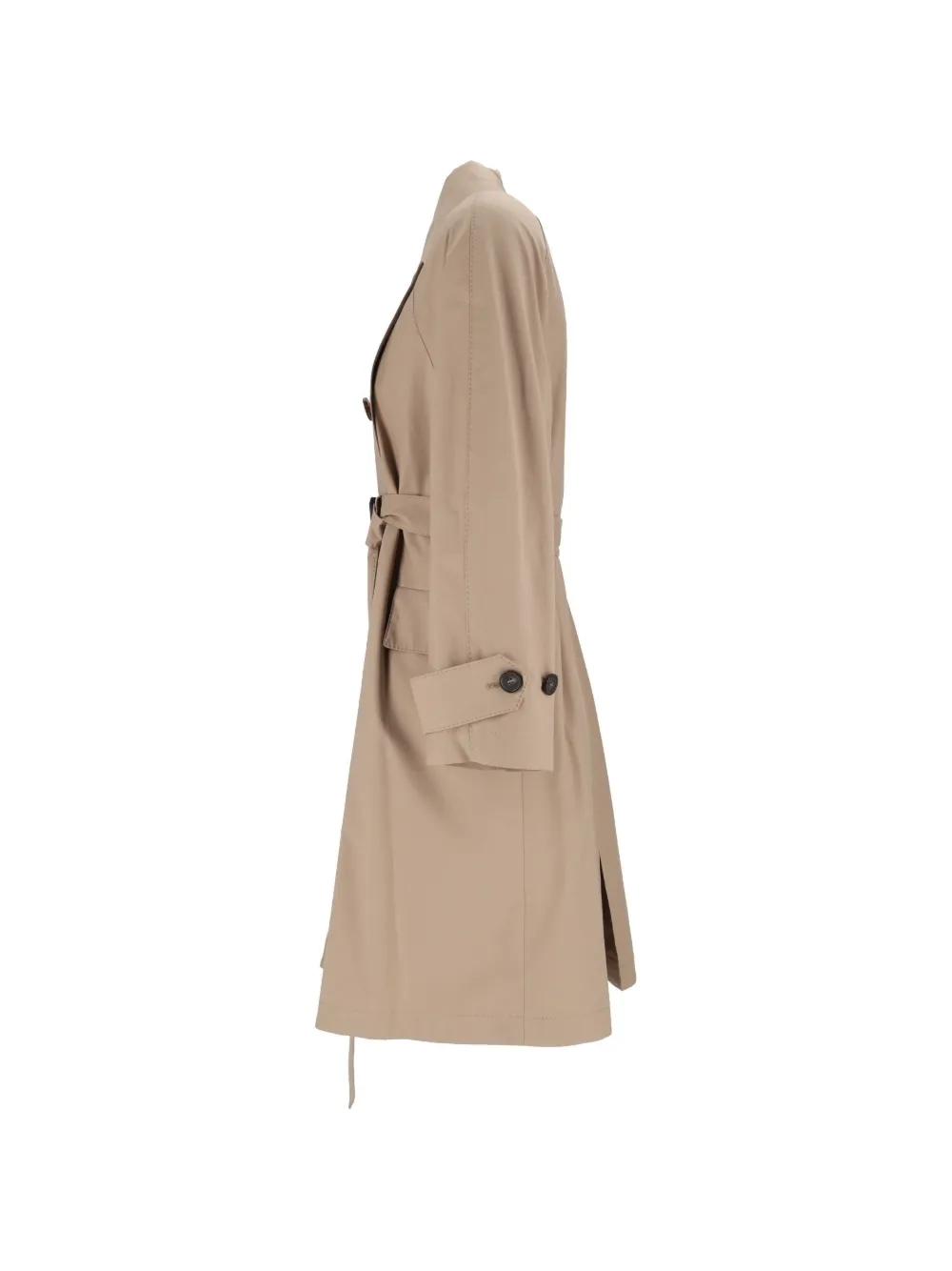 Max Mara Alessio double-breasted trench coat Bruin