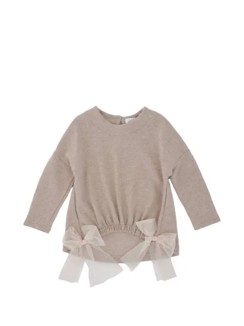 MAGIL bow-embellished ruched sweater