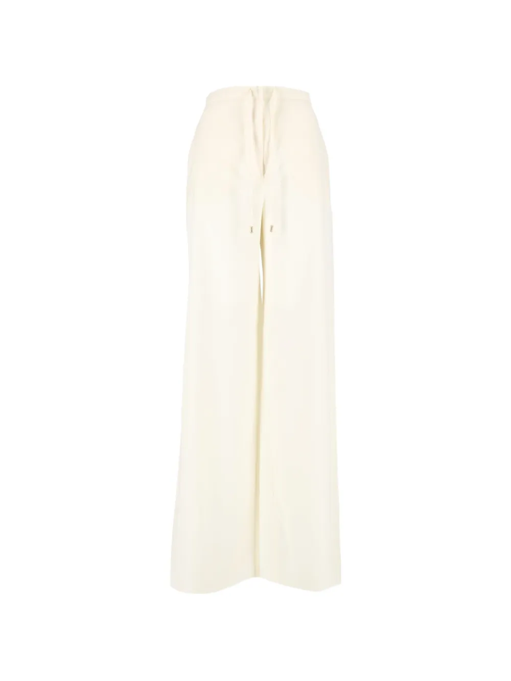 Max Mara light woollen cloth trousers Beige