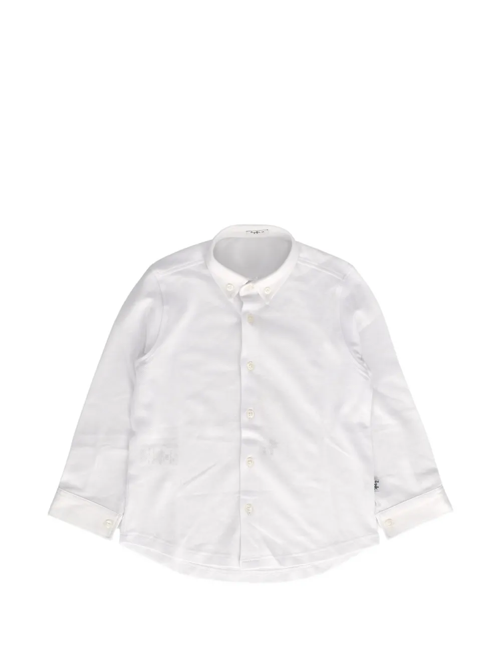 Il Gufo button-down long-sleeve shirt - Weiß
