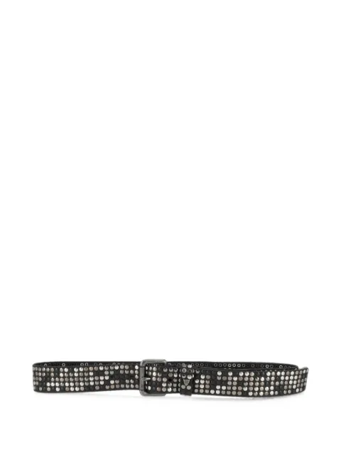 Htc Los Angeles stud-embellished leather belt