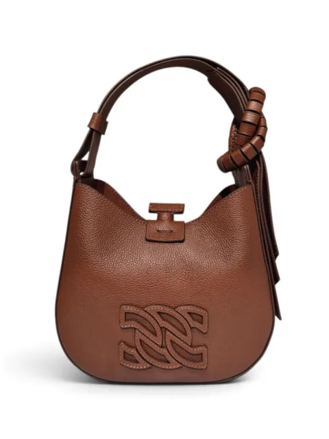 Casadei Vandome logo-patch knotted mini bag