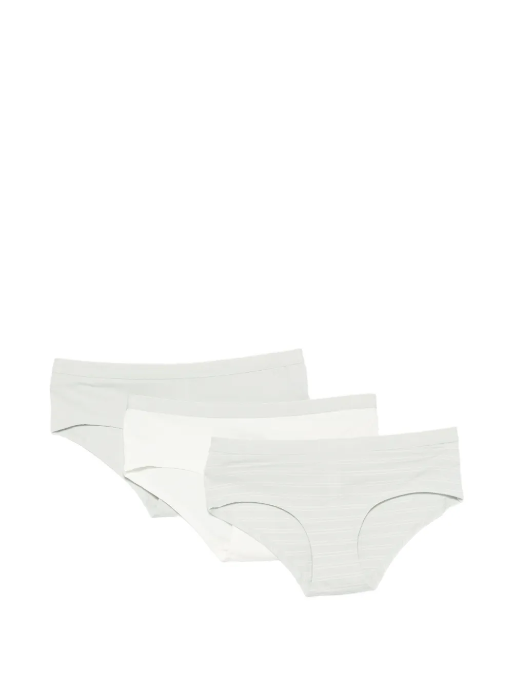 Marc O'Polo striped briefs (set of three) - Nude