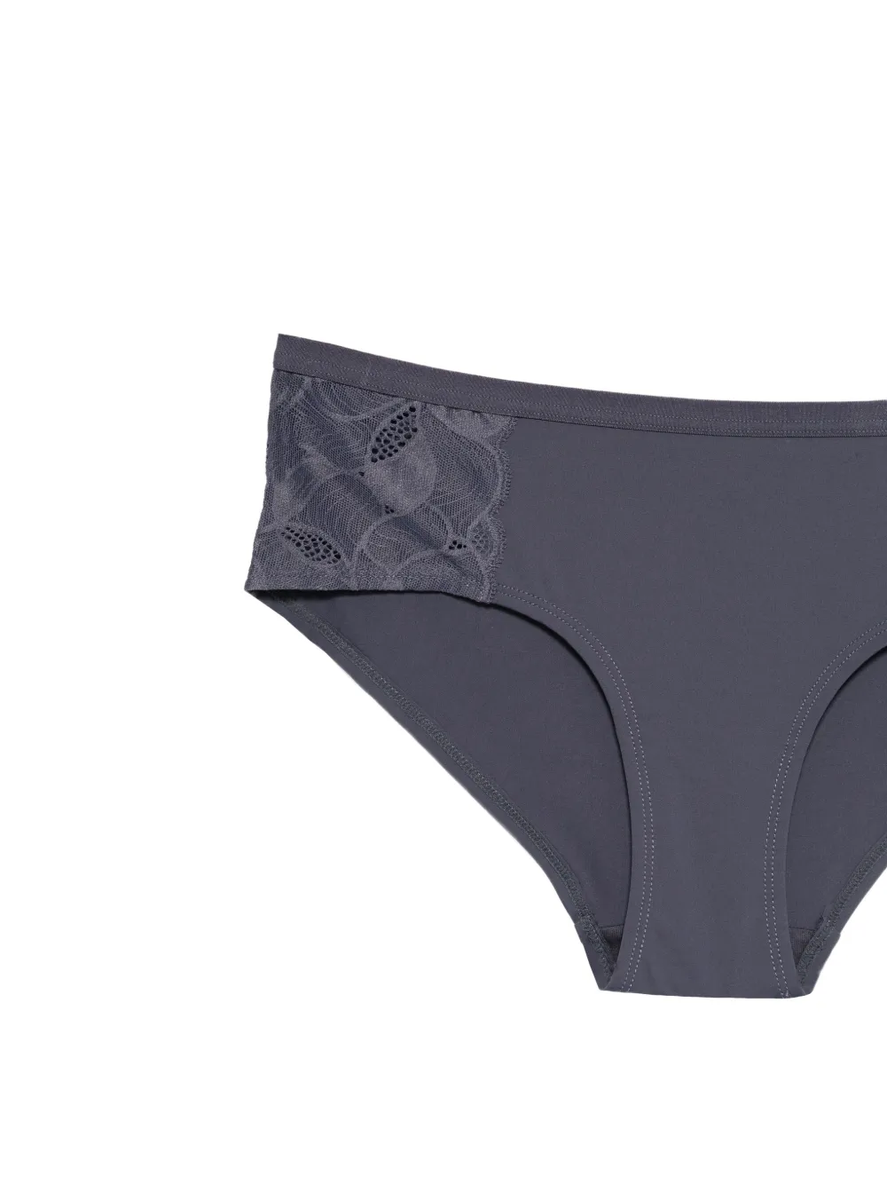Marc O'Polo Slip met kant Grijs