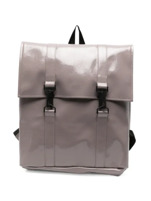 Rains MSN Mini W3 glaze-finish buckle-fastening backpack