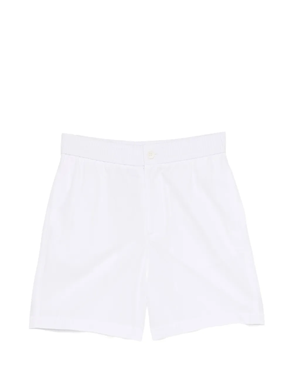 James Perse elasticated-waist cotton shorts - Weiß