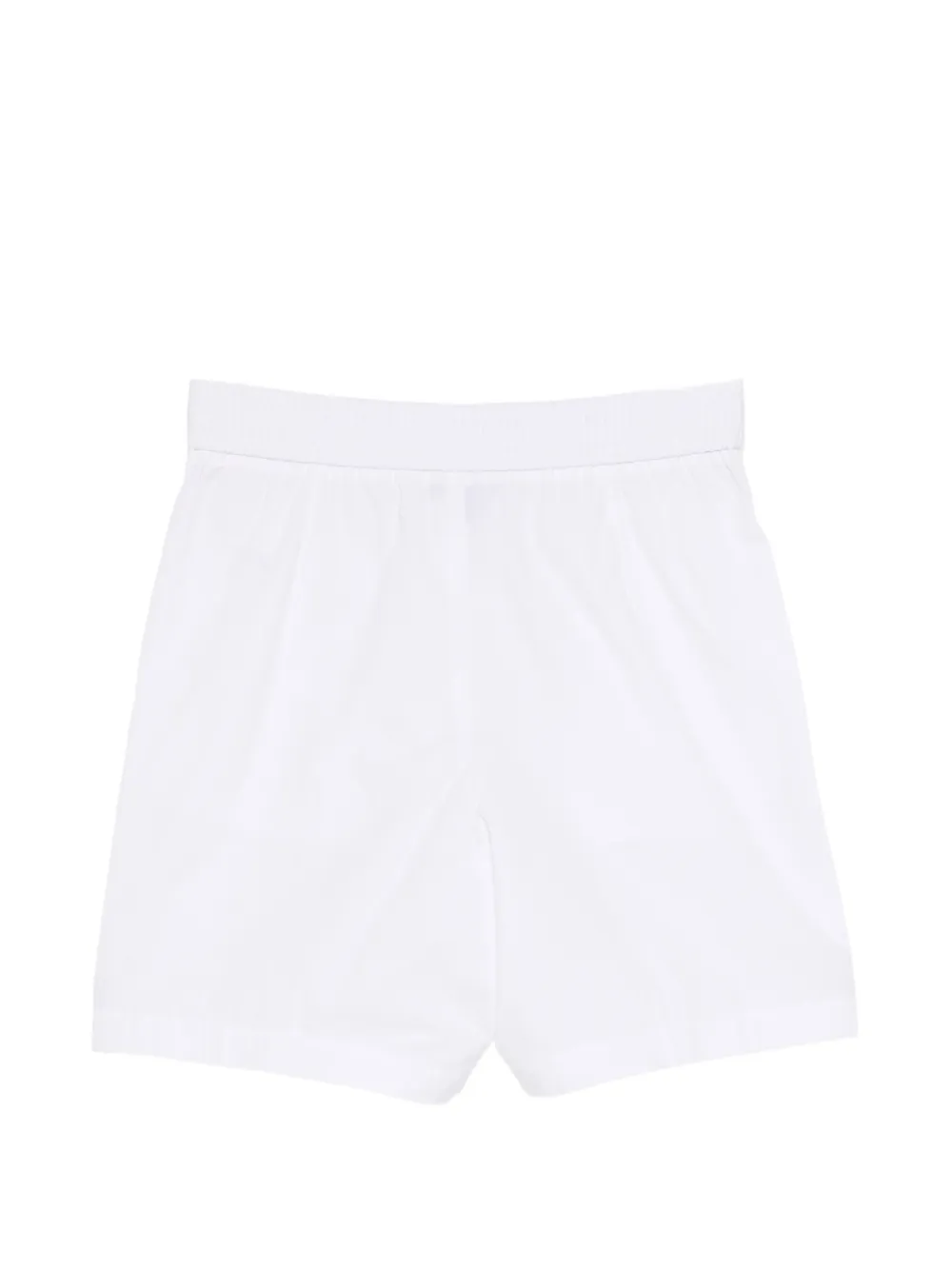 James Perse elasticated-waist cotton shorts Wit