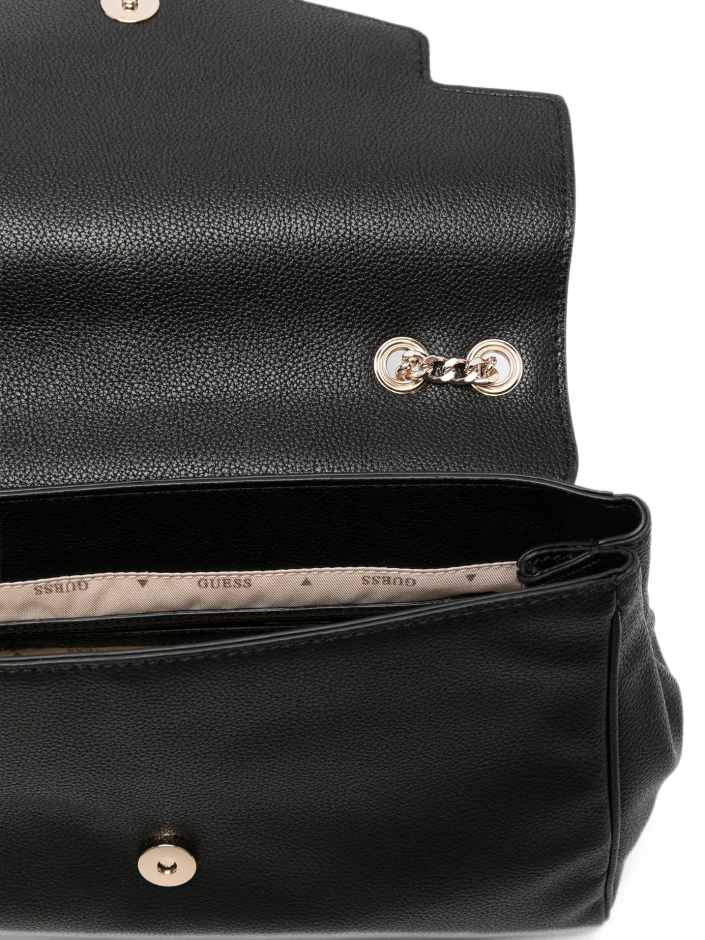 GUESS USA Leren shopper Zwart