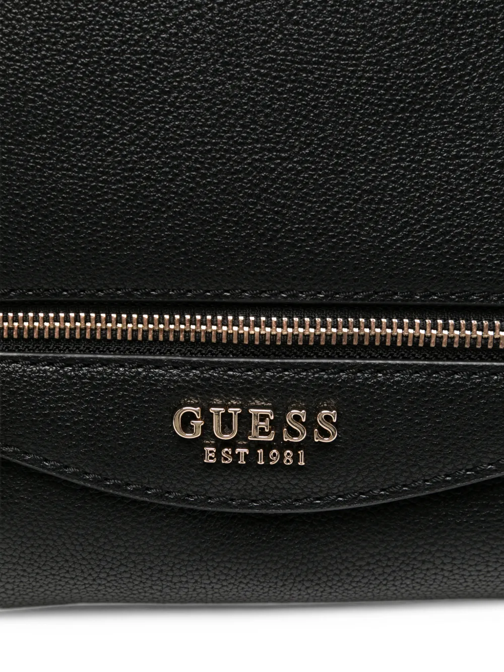 GUESS USA Leren shopper Zwart