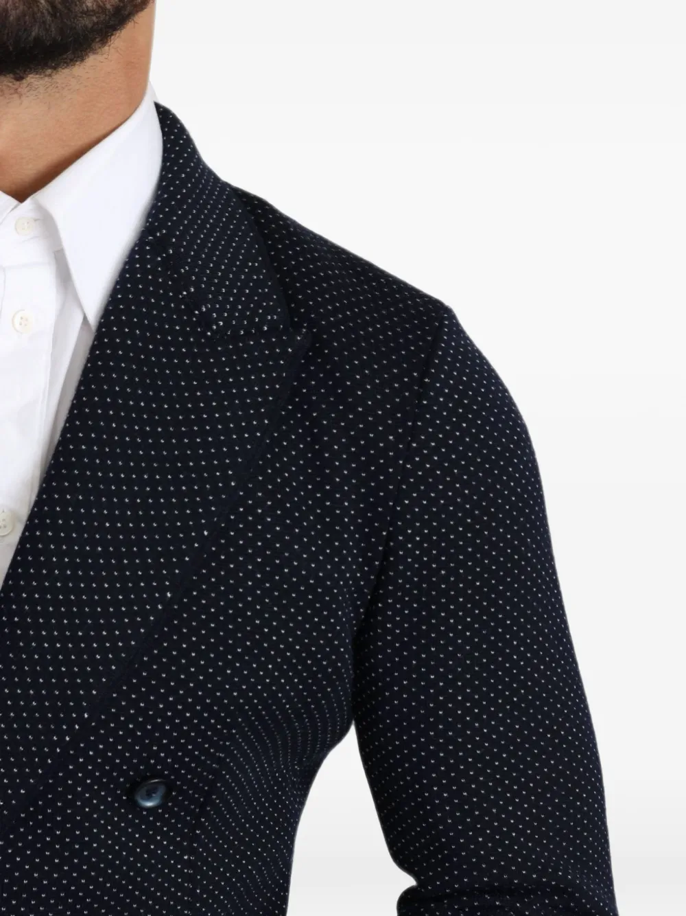 Dolce & Gabbana Blazer met dubbele rij knopen Blauw