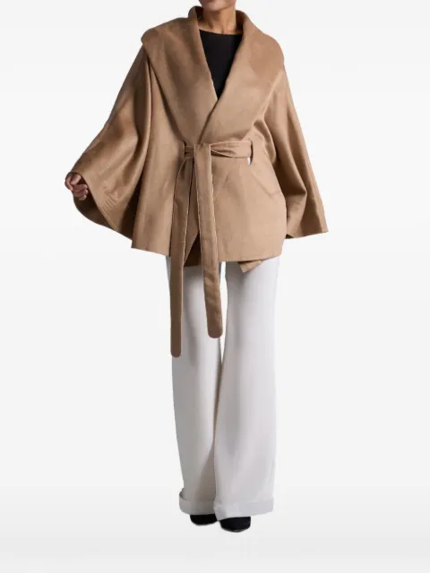 Charlotta Gandolfo Catherine belted cape