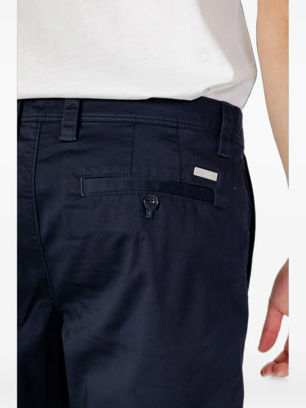 Armani Exchange Chino shorts Blauw
