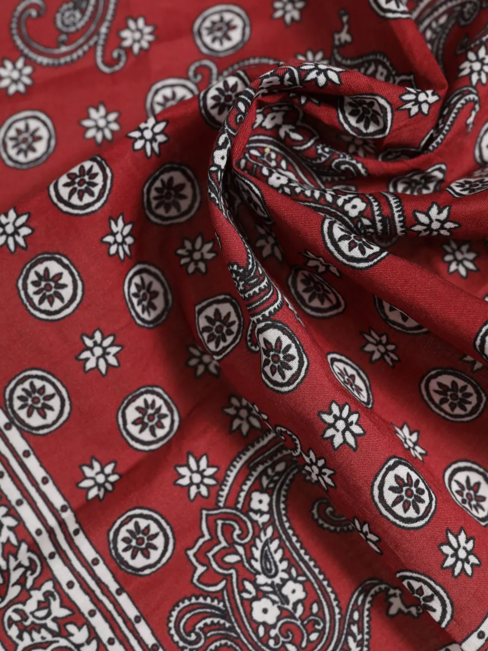 Dolce & Gabbana Sjaal met paisley-print Rood