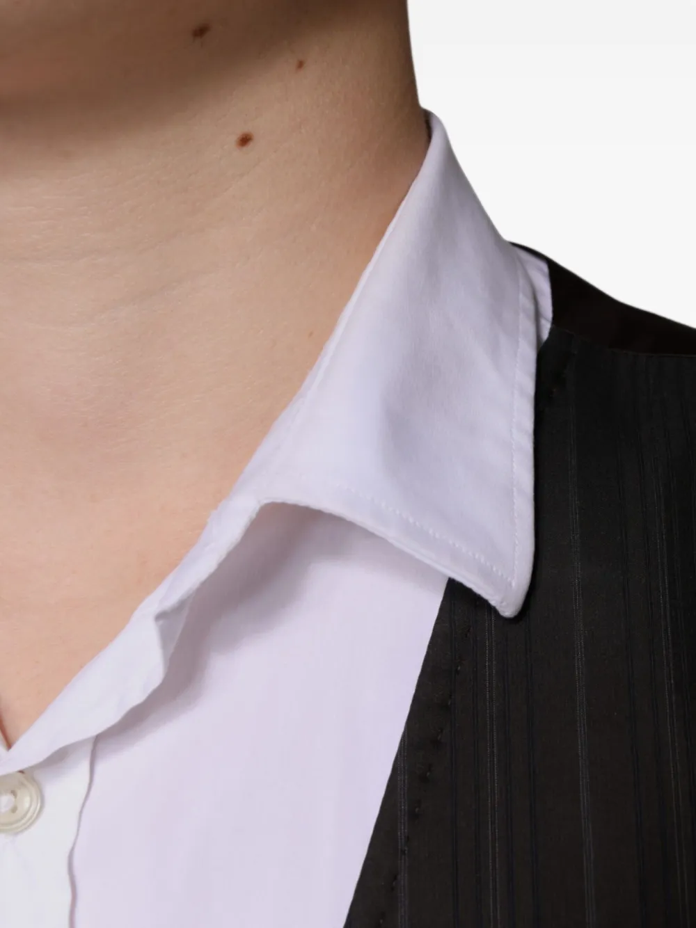 Dolce & Gabbana Gilet met krijtstreep Zwart