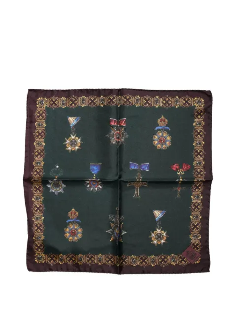 Dolce & Gabbana medals-print pocket square