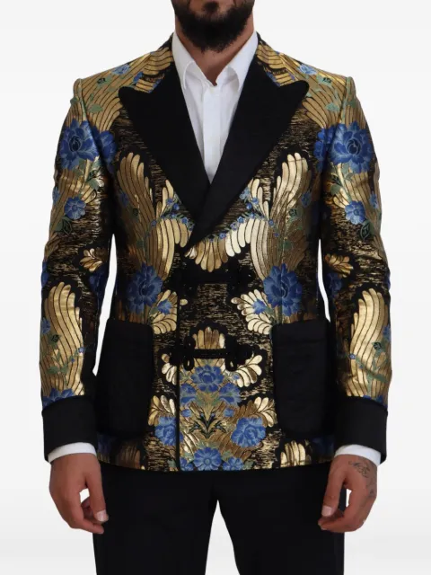 Dolce & Gabbana brocade double-breasted blazer