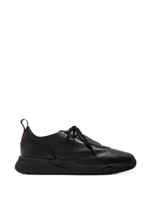Santoni Innova leather sneakers