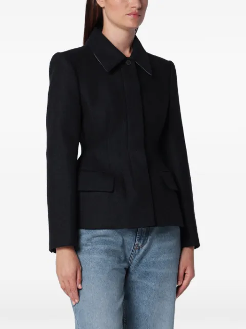 SOURCE UNKNOWN Terzo classic-collar blazer