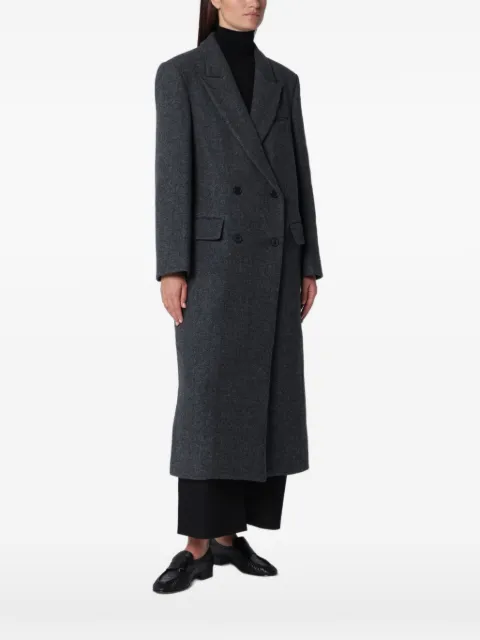 SOURCE UNKNOWN Reyna double-breasted coat