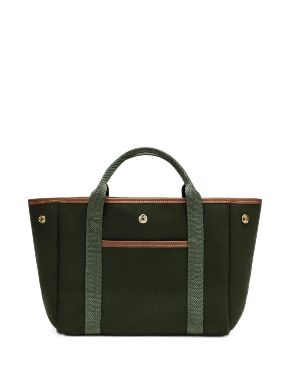Rue De Verneuil small Traversée leather-trim tote bag