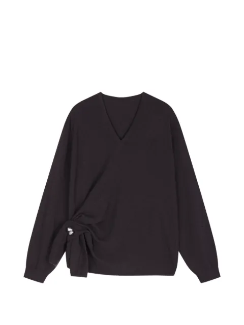 JNBY O-shape wrap-style sweater