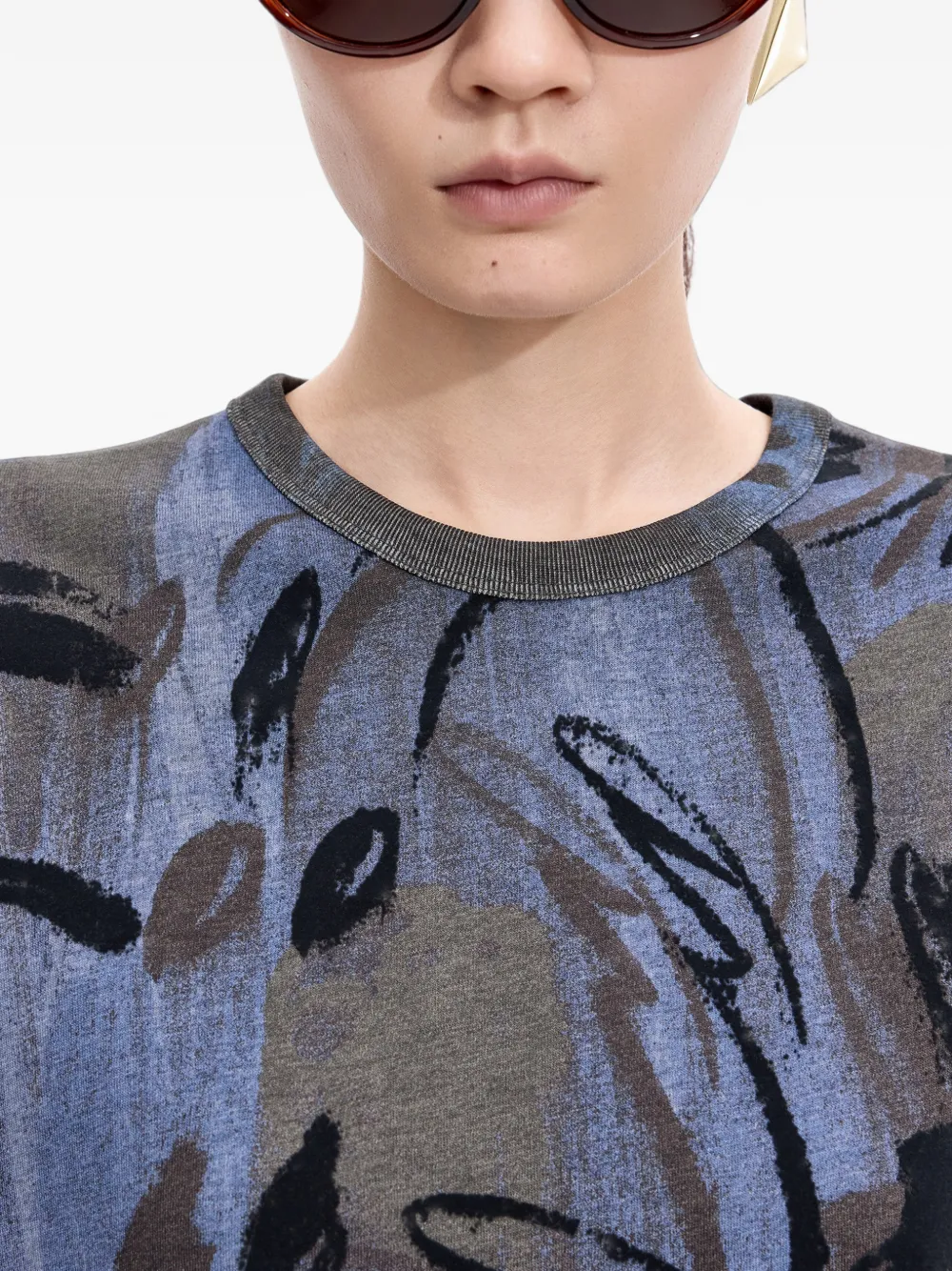 JNBY T-shirt met print Grijs