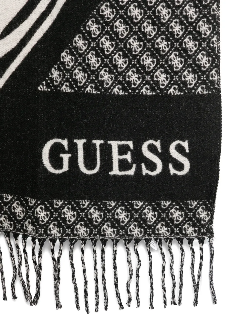 GUESS USA Sjaal met logoprint Zwart