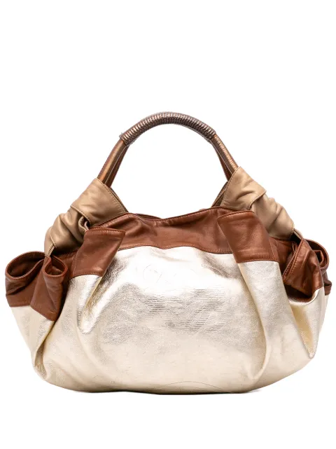 Loewe Pre-Owned bolso hobo Aire de piel de napa tricolor 2008