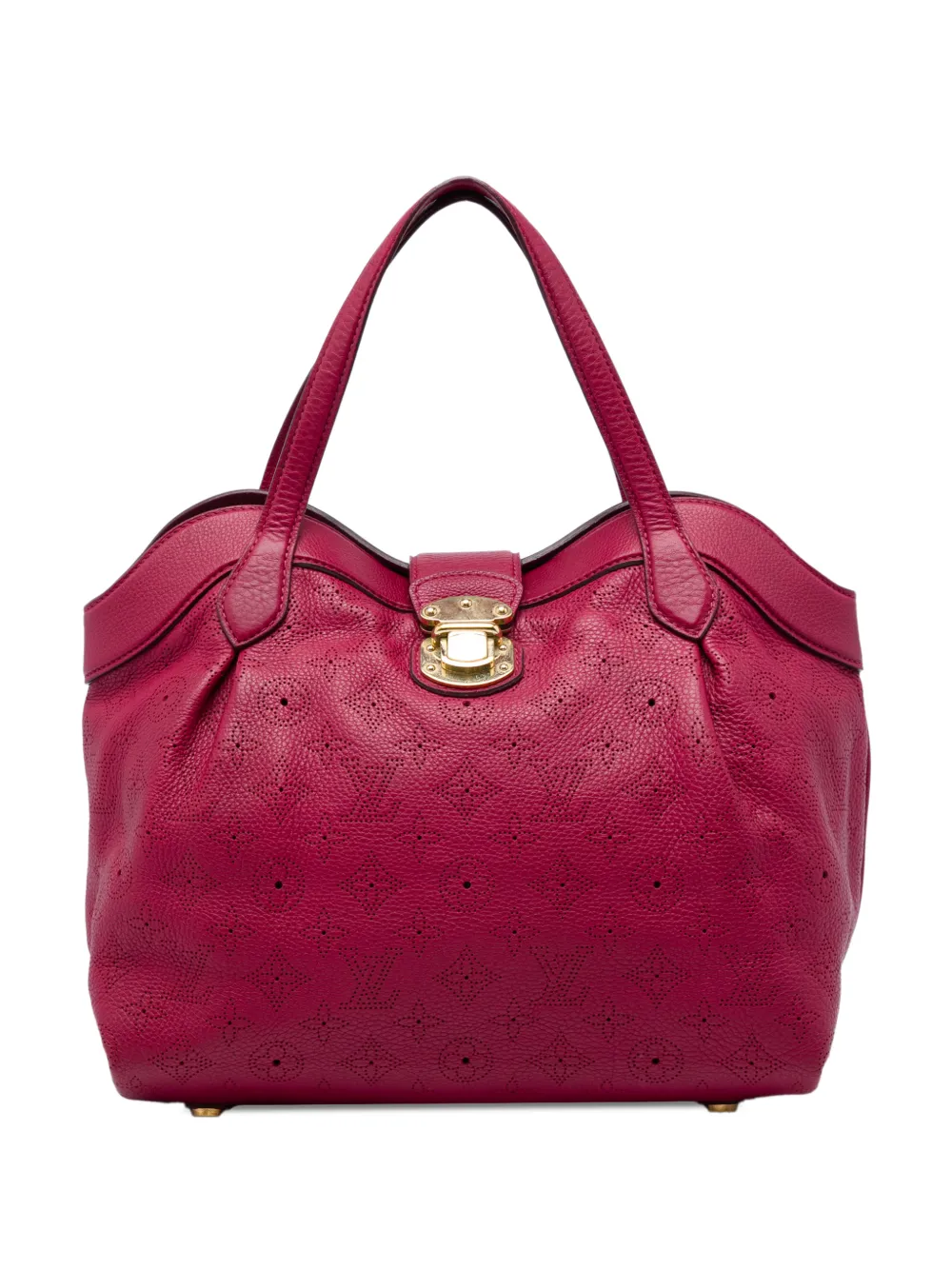 Louis Vuitton Pre-Owned 2011 Monogram Mahina Cirrus PM handbag - Rosso