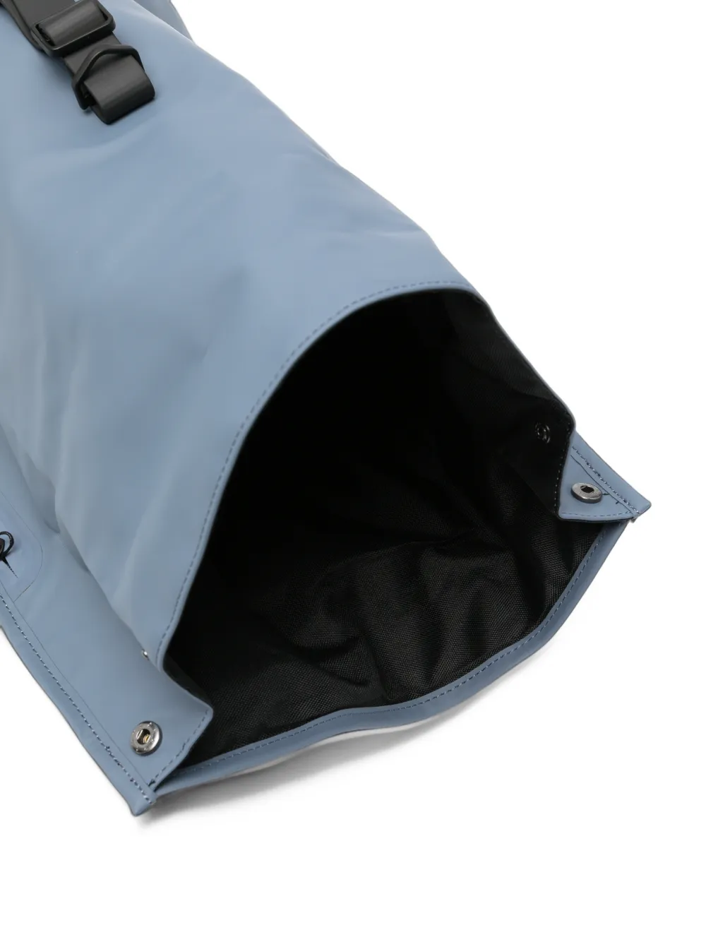 Rains Rugzak met gesp en gerolde bovenkant Blauw