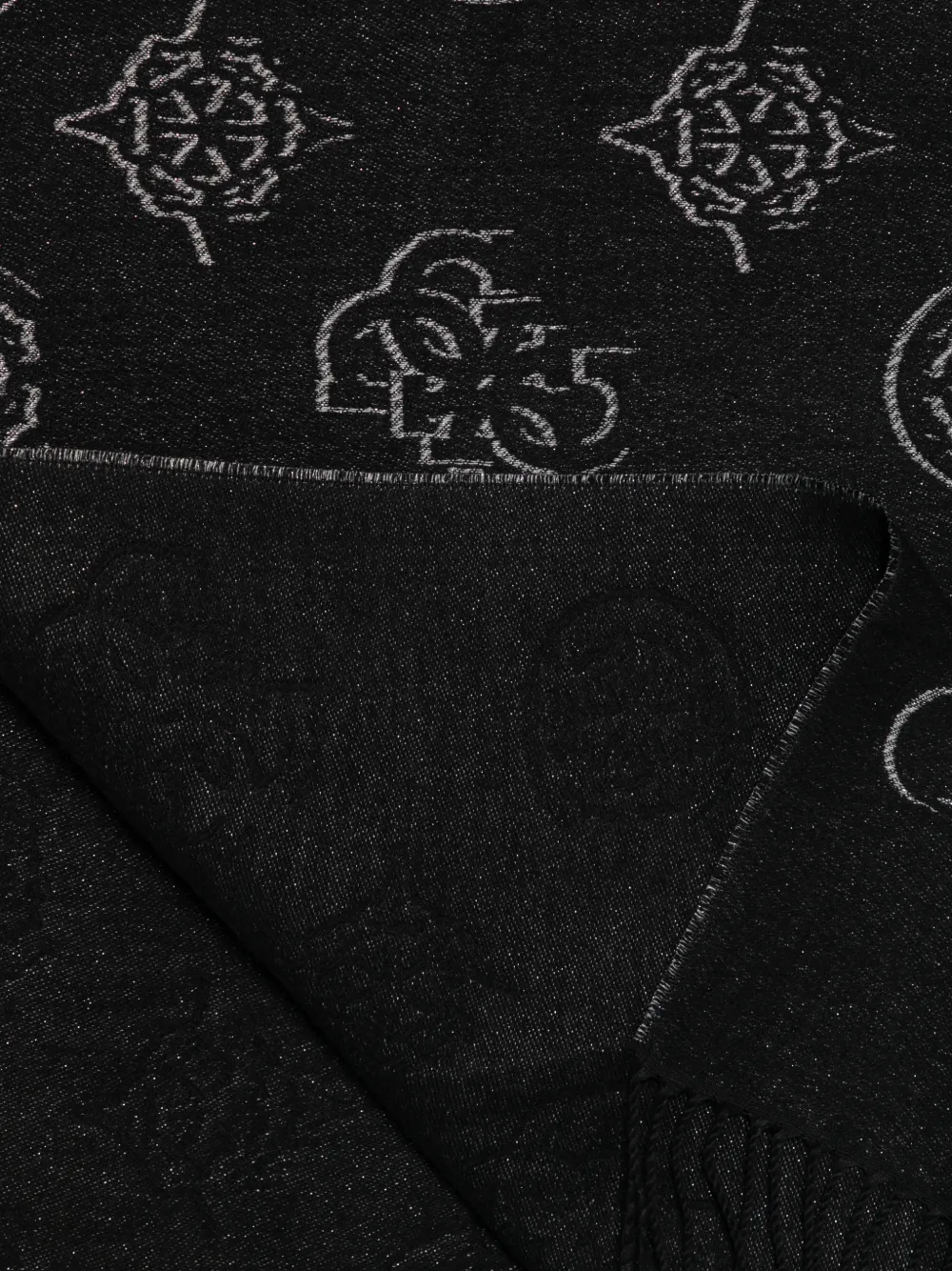 GUESS USA Sjaal met logoprint Zwart