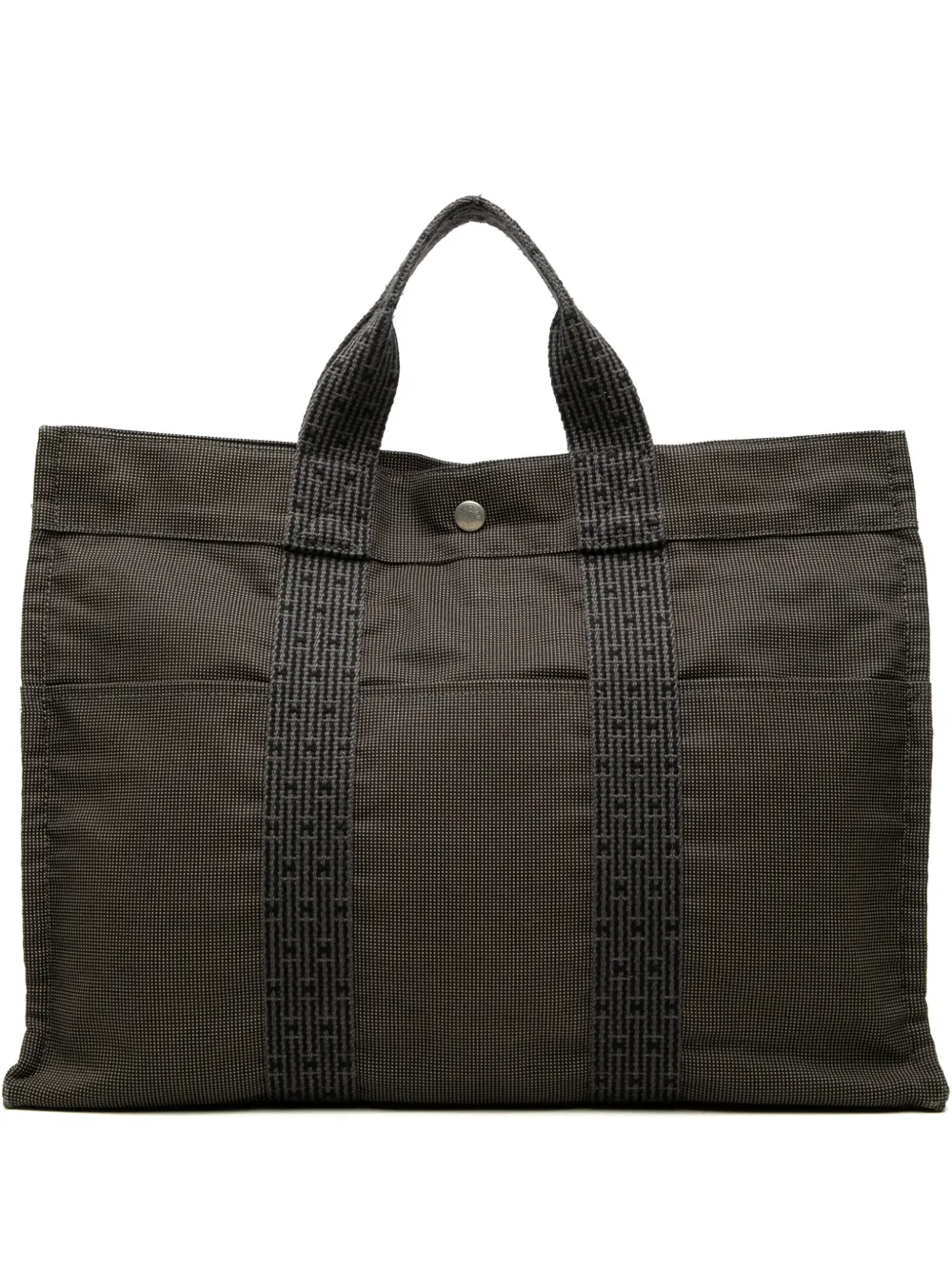 Hermès Pre-Owned sac à main Herline MM (1990-2010) - Gris Hermès Pre-Owned sac à main Herline MM (1990-2010) - Gris