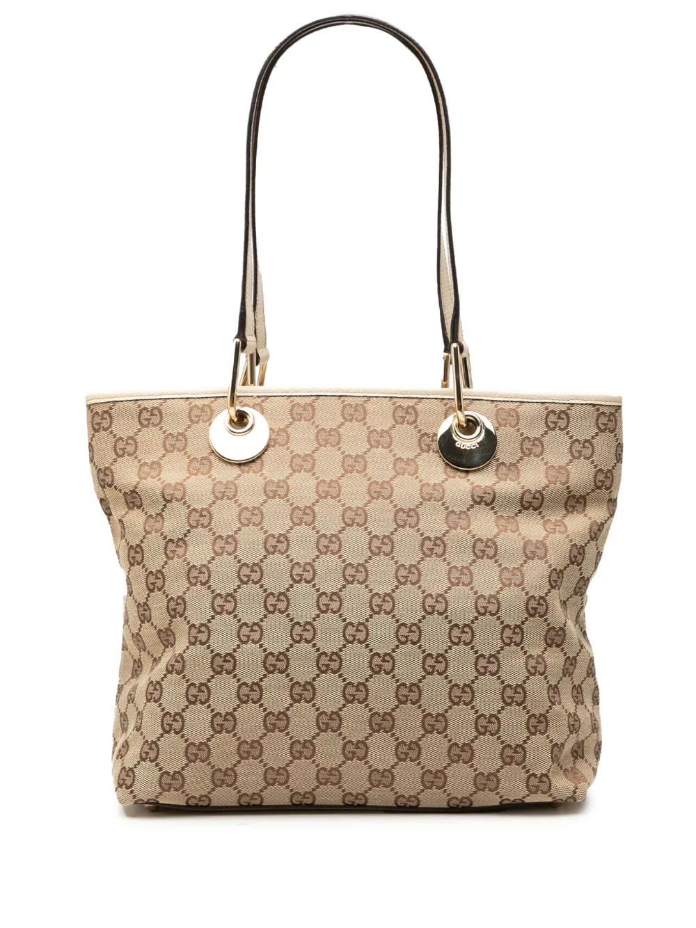 Gucci Pre-Owned sac à main GG Canvas Eclipse (2000-2015) - Tons neutres