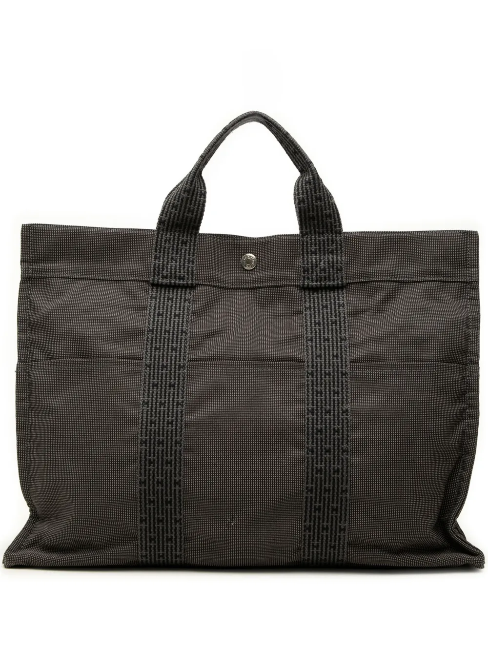 Hermès Pre-Owned 2000 Canvas Herline MM tote bag - Grau