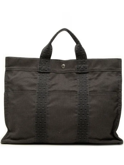 Hermès Pre-Owned 2000 Canvas Herline MM tote bag