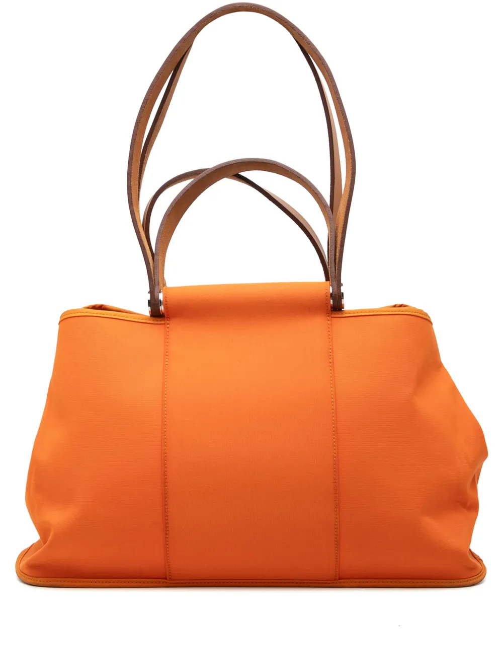 Hermès Pre-Owned sac à main Toile Cabag Elan PM (2014) - Orange Hermès Pre-Owned sac à main Toile Cabag Elan PM (2014) - Orange