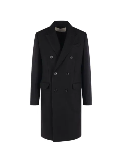 AMI Paris double-breasted virgin-wool coat