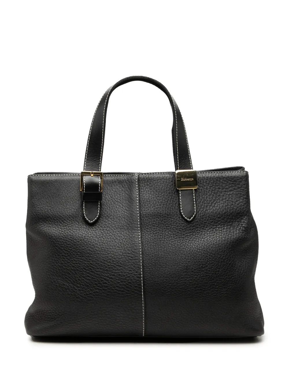 Burberry Pre-Owned 2000-2017 Leather tote bag - Nero