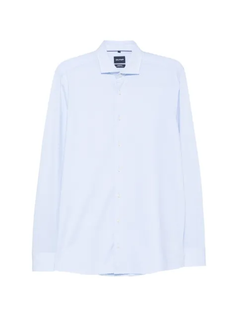 OLYMP spread-collar long-sleeve shirt